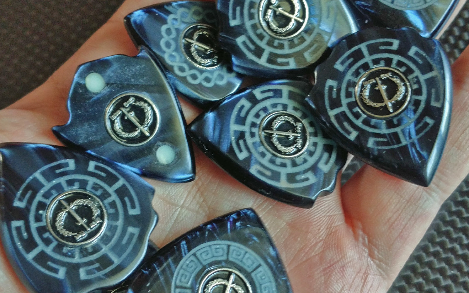 The NEW Imperial Series Guitar Picks - acrylic plectrums