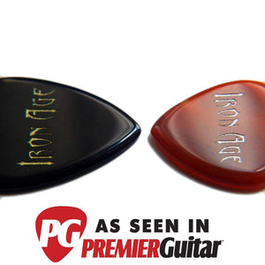 Agate Stone Guitar Picks-stone guitar picks, personalized guitar picks, agate plectrums-Iron Age Guitar Accessories