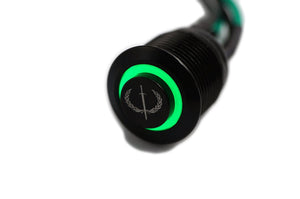 Black Stealth, LED Guitar Killswitch-guitar kill switch-momentary-Iron Age Guitar Accessories