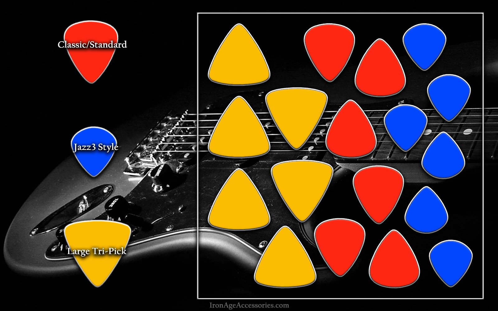 FREE Guitar Pick SVG Files For Making Guitar Picks