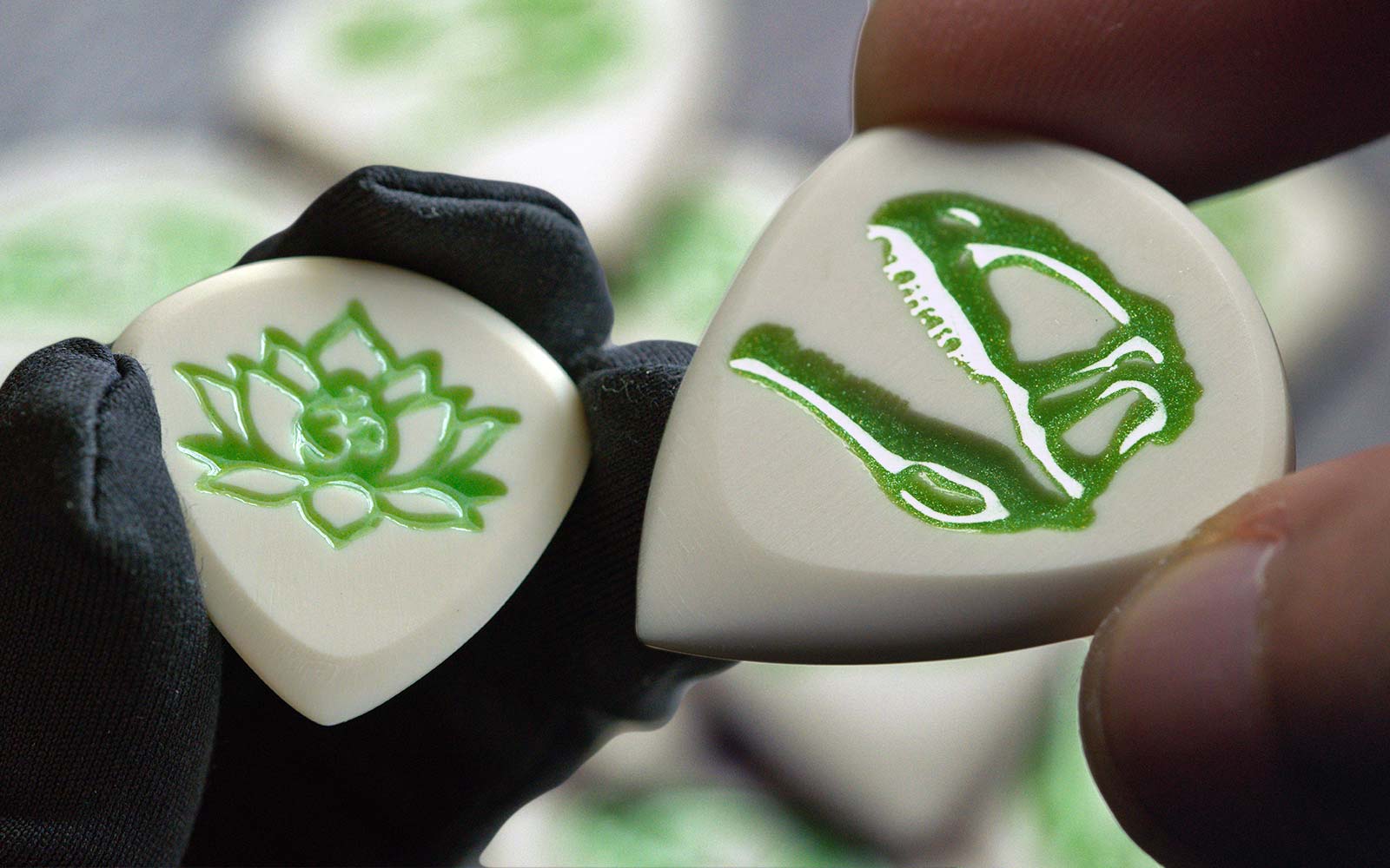 FREE Guitar Pick SVG File - Iron Age Guitar Accessories