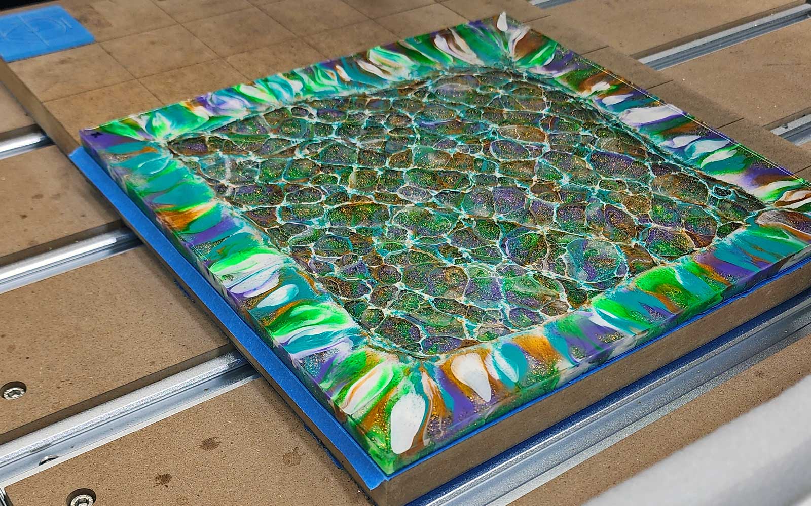 The Making of Empyrean Resin Guitar Picks