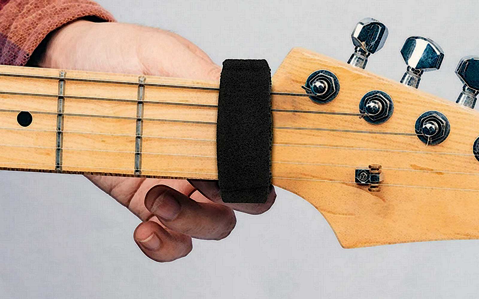 Guitar Neck Tie Clip 