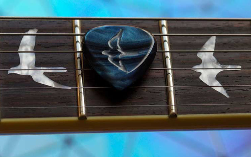 personalized guitar picks by Iron Age 