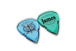 Acrylic Spearhead Personalized Guitar Pick