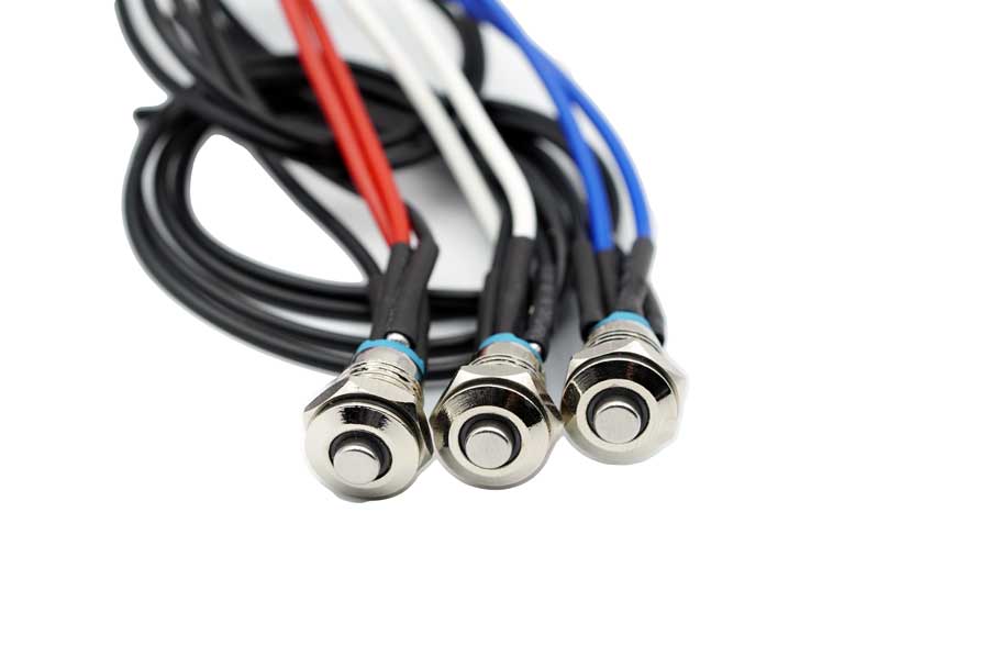 Mini LED Killswitch <br> (No Drilling Required)-guitar kill switch-momentary-Iron Age Guitar Accessories