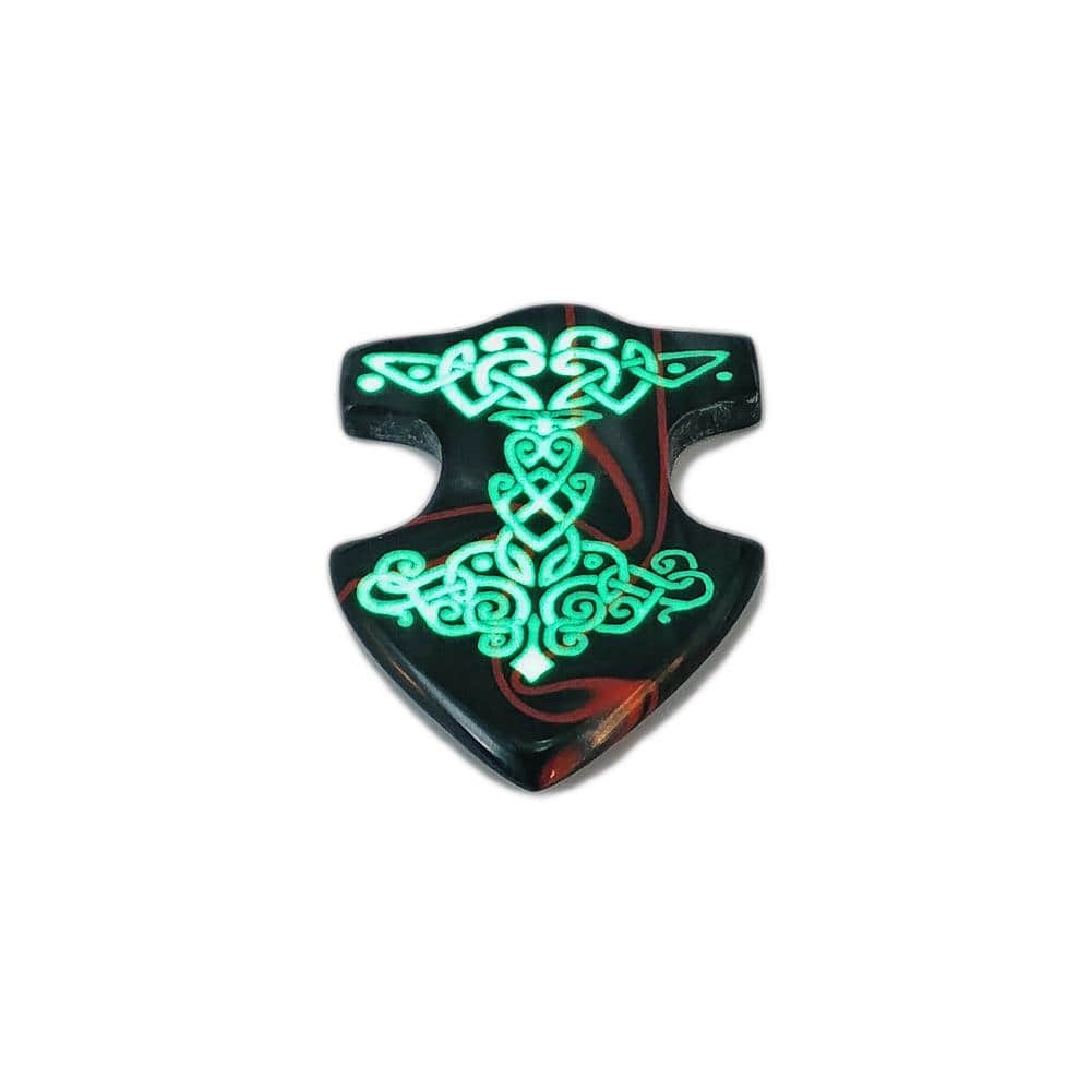 Mjölnir, Thor's Hammer-ragnarok-norse-guitar pick-plectrum-Iron Age Guitar Accessories