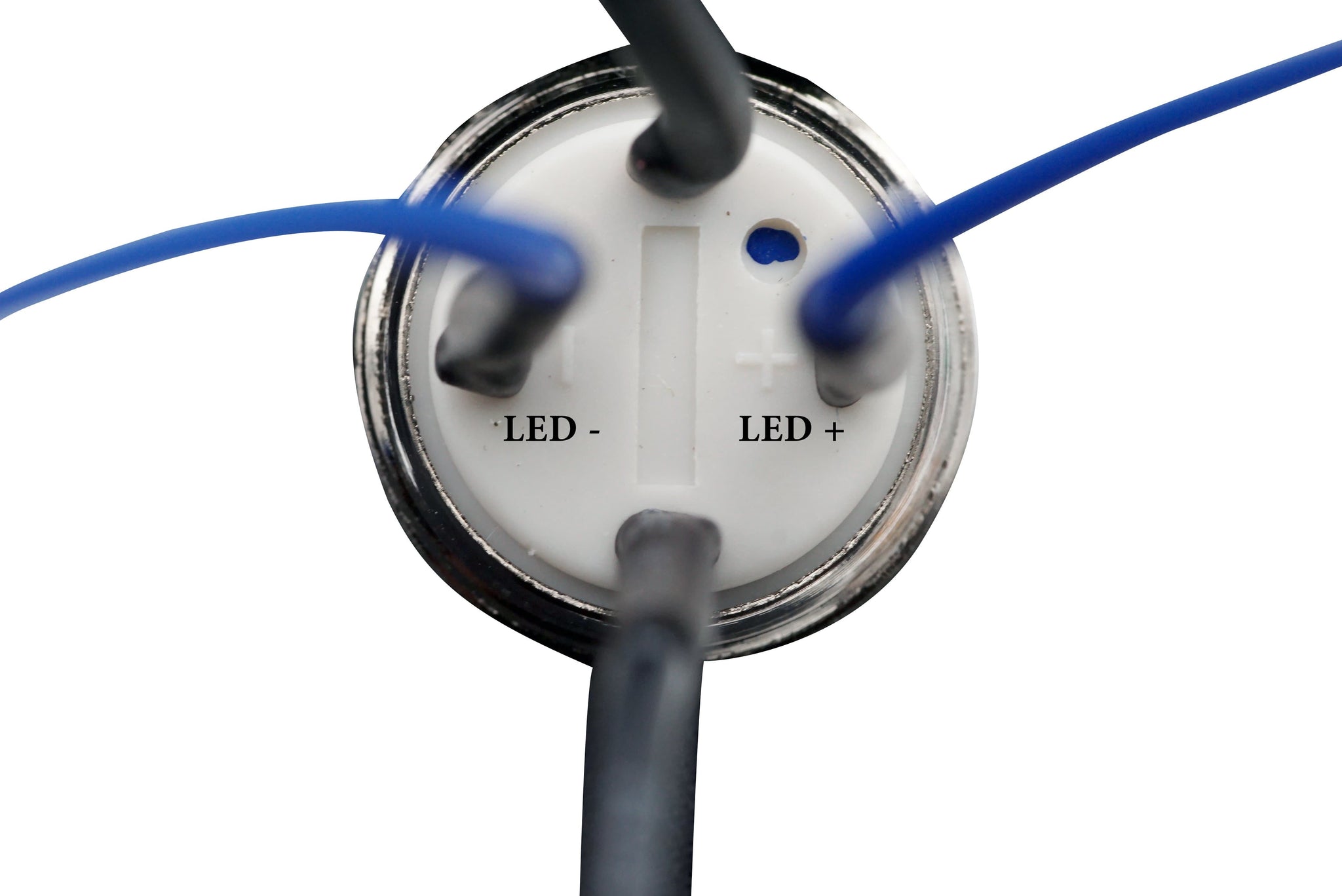 Led Kill Switch Chrome LED Guitar Kill-switch - Iron Age Guitar Accessories