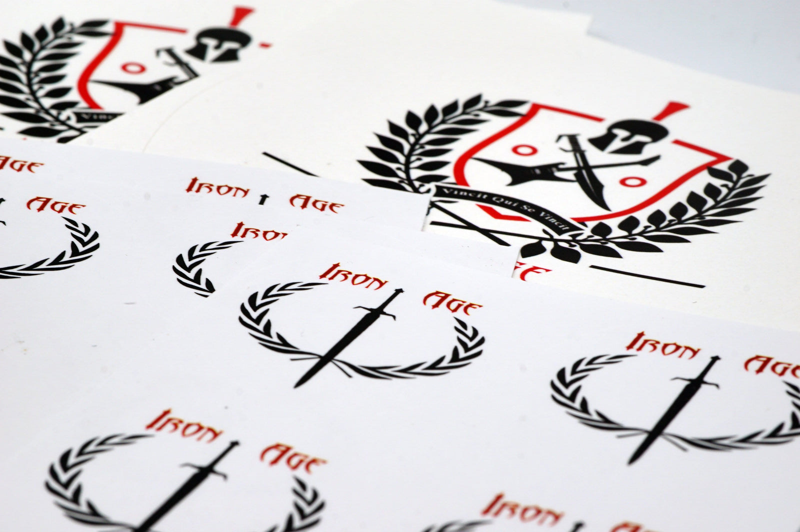 Iron Age Logo Stickers