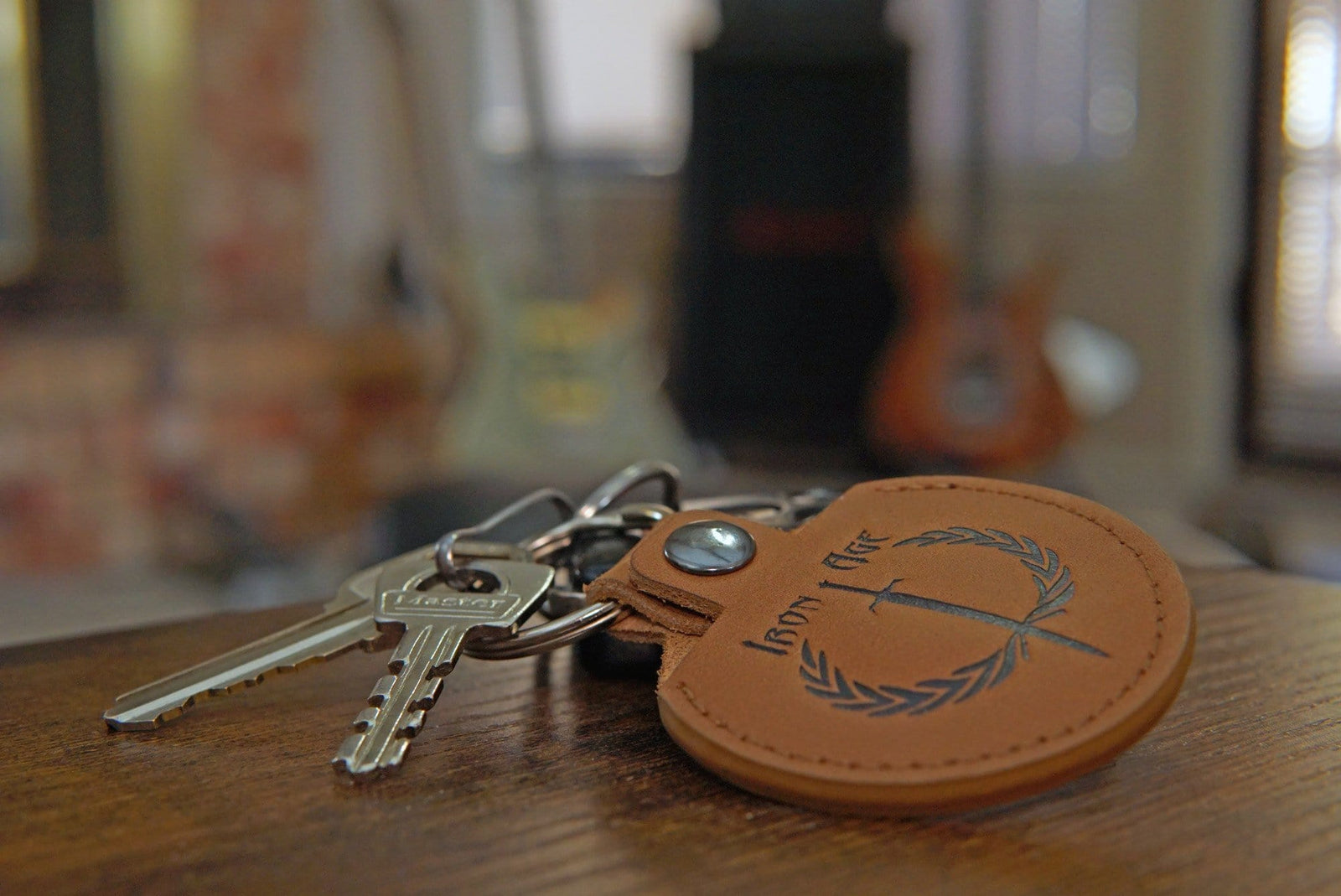 Guitar Pick Holder Keychain
