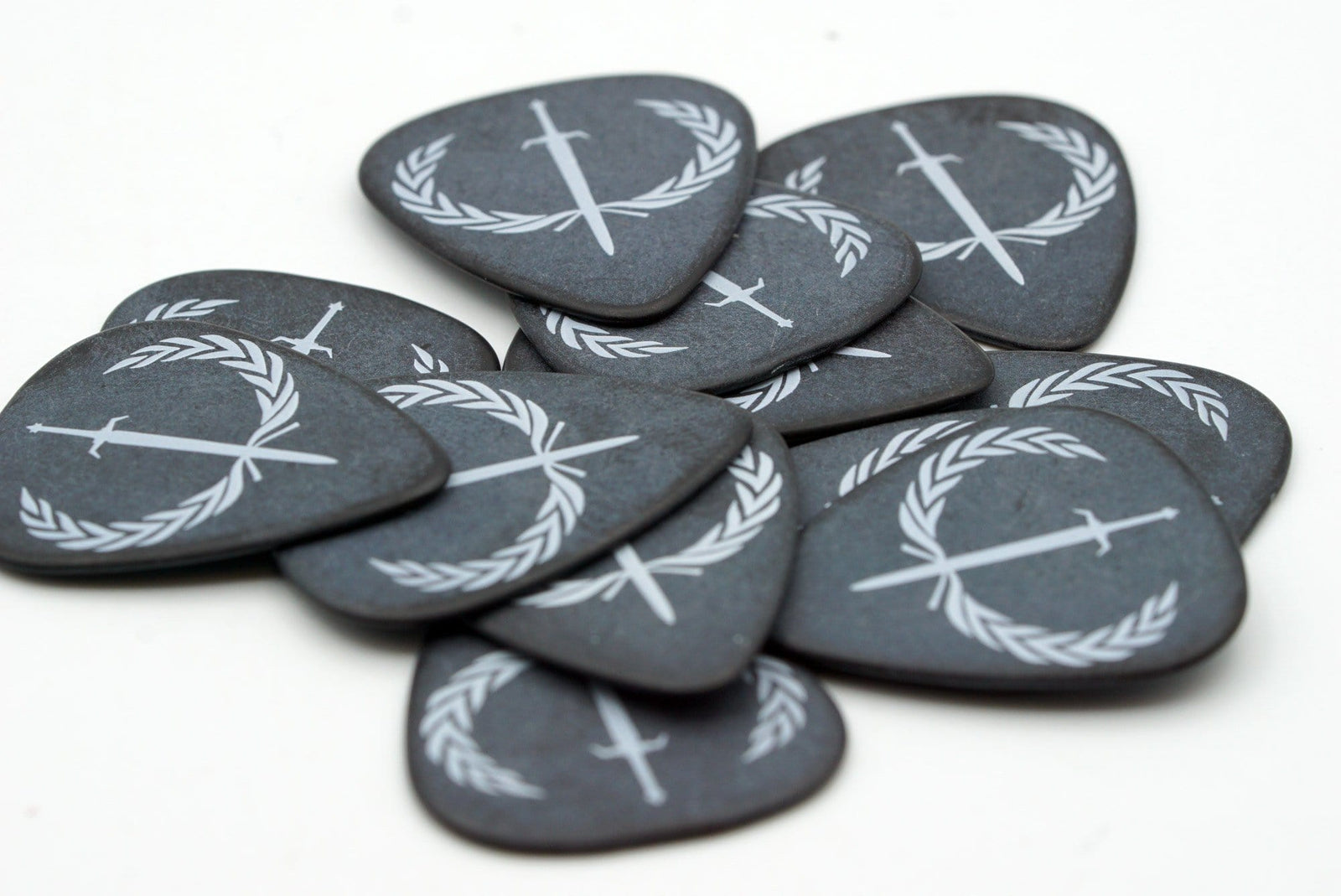 Iron Age Logo Delrin Guitar Picks, Assortment Thickness & Sizes, 351 Jazz