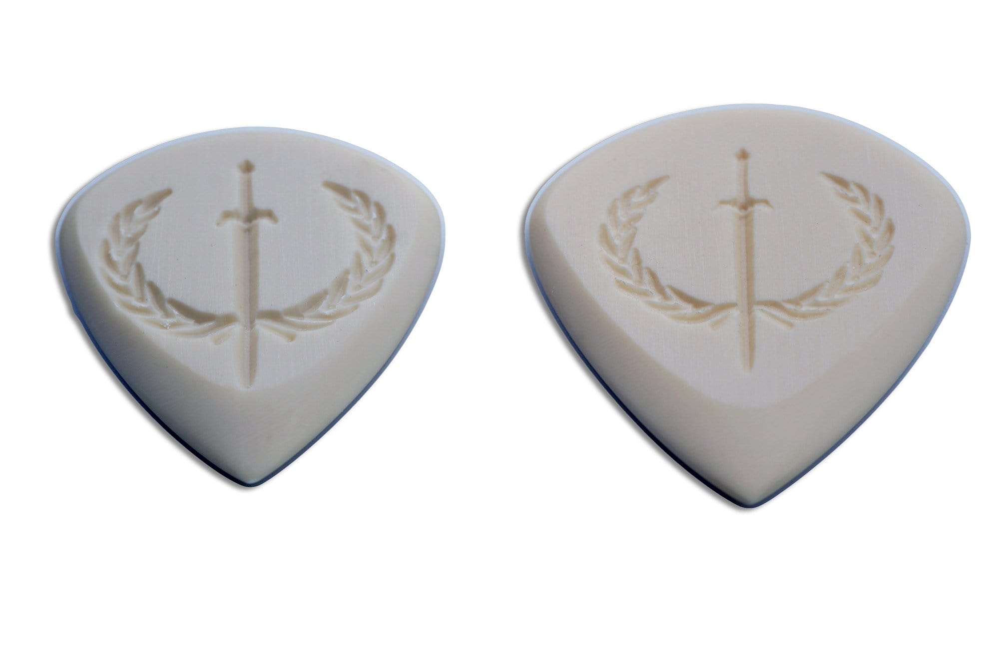 Ivory Jazz3 & JazzXL Plectrums - Iron Age Guitar Accessories