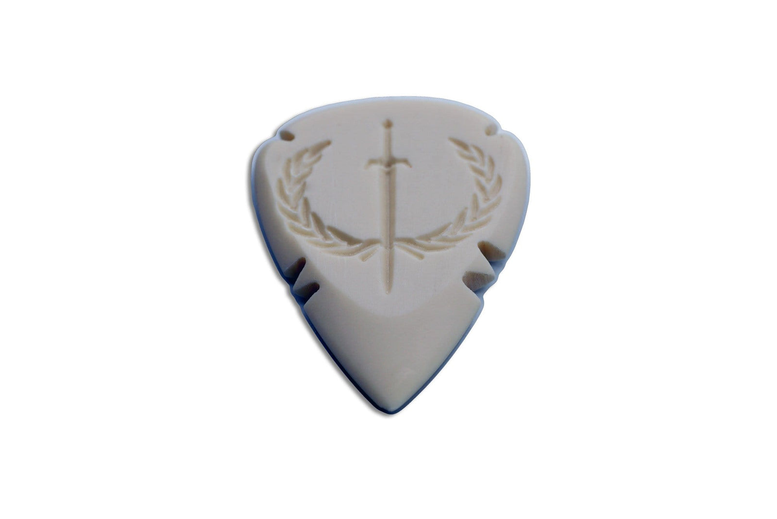 Spearhead-faux ivory guitar picks- bone horn alternative plectrums-Iron Age Guitar Accessories